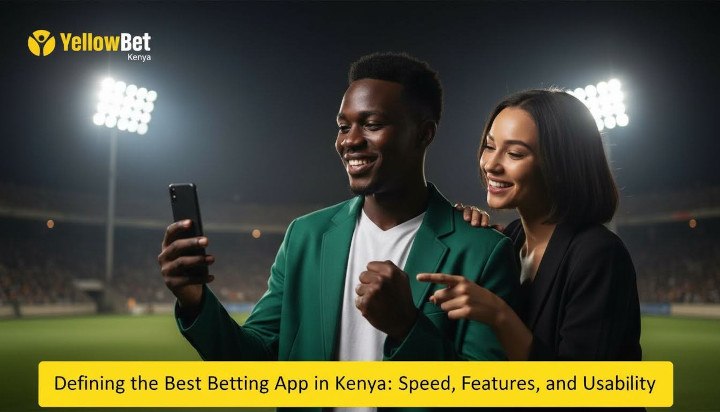 YellowBet Kenya Mobile App Promo